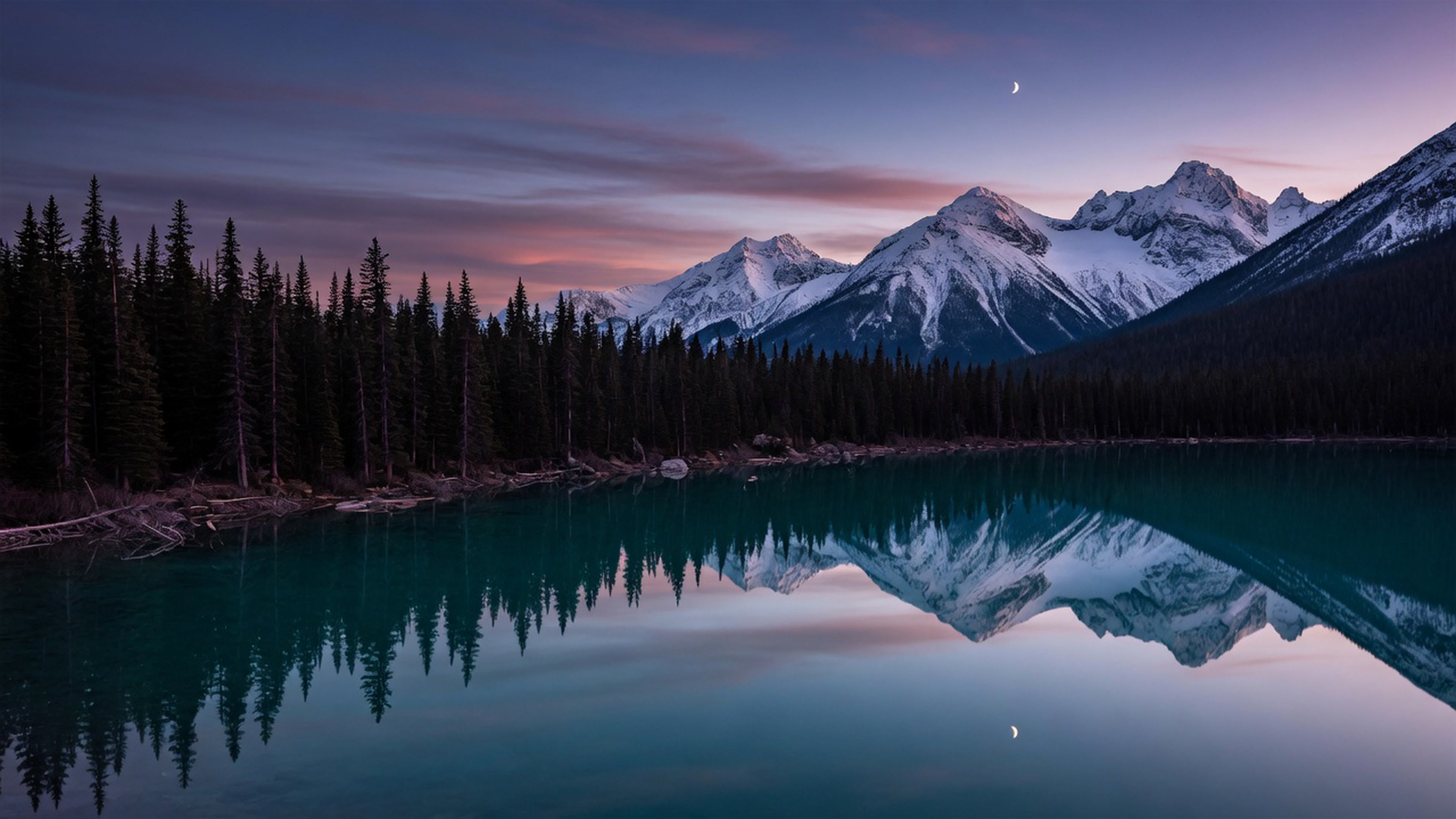 Lake — still alpine water